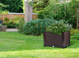 Raised Garden Bed Planter for Outdoor Plants Plastic Planters Box Elevated Garden Boxes Plant Pots 12856471