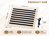 Low-EMF 330W/110V Infrared Sauna Panels with Plug for Home Sauna W6308P541996
