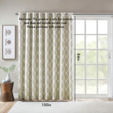 Printed Ikat Blackout Patio Curtain B03599827