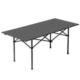 Portable Folding Camping Table, Ultralight Collapsible Table Outdoor Camp Table for Travel Hiking 14415084