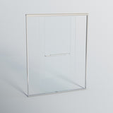 56-60 in. W x 72 in. H Double Sliding Shower Door, Semi-frameless Bypass Bathroom Sliding Door with W1573P239437