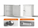 White P2 MDF painted cabinet, 34.6*20*50cm, single door with one shelf, bathroom vanit 12340414