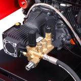 Hot Water Pressure Washer Commercial Movable Gasoline Engine 4 GPM, 4000 PSI, Electric Start W465106361