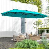 Outdoor beach umbrella/Double-Sided Sun Umbrella 92814494
