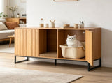 Wooden Cat Box Cabinet 80027880