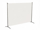 5.9ft Freestanding Outdoor Privacy Screen UPF30 Room Divider Panel, Beige 93497290