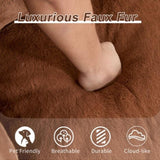 Giant Bean Bag Couch for Adults, Ultra Soft Fluffy Loveseat Bean Bag Sofa, Oversized Chase Lounge 88086941