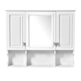 35'' x 28'' Wall Mounted Bathroom Medicine, Modern Bathroom Wall with Mirror, Mirror N710P209443K
