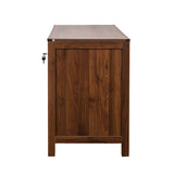 2 Drawer Farmhouse File Cabinet,Filing Cabinet with Lock for Home Office W331P272380
