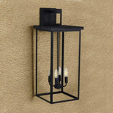 ZNTS (Same as W1340119953/L1014) 4-Light Black Outdoor Wall Light (No Bulbs) W1340P206653