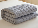 (Cream white 180cm*200cm) Cotton-Padded Waterproof Mattress Protector, Dust-Proof Bed Cover (Without 60767957