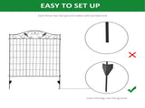 Garden Decorative Fence Panel 89965278