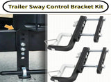 2x Trailer Sway Control Brackets Fits 3", 4", 5", 6" Trailer Frames 95015600 62040738