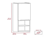 Black Wengue Rectangle 2-Shelf Medicine Cabinet B06280276
