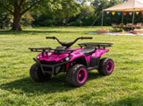 24V 4 Wheeler for Kids, Dual Motor Ride on ATV with Soft Start, Battery Display, Music & Lights, for 16876746