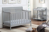 Shailee 4-in-1 Convertible Crib Gray B022P204839