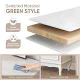 5 Drawer Dresser for Bedroom, Modern Storage Closet Cabinet Organizerwith Solid Wood Legs and B082P232950