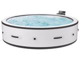 Large tub for 4 to 6 People, Portable Outdoor spa with 150 airjets and 1 Thermal Cover Massage 25339527