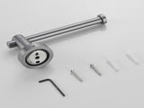 Bathroom Hardware Set, Thicken Space Aluminum 6 PCS Towel bar Set- Gun Grey 24 Inches Wall Mounted 28366551