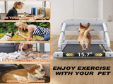 2025 New Quiet Smart Pet Treadmill, Adjustable Speed, Perfect for Small/Medium Dogs W215P296966