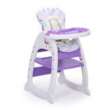 ZNTS Convertible High Chair for Babies, Booster Seat with Safety Belt Feeding Tray, Toddler Chair and W2181P147619