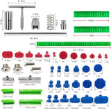 ZNTS 48-piece T-bar paint-free auto body Repair Tool Kit Dent Remover Kit - 2-in-1 T-remover Repair Tool 88594598