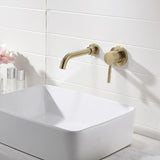 Single Lever Handle Wall Mounted Bathroom Faucet 84286364