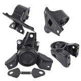 ZNTS Set of 4 Front & Rear Engine Motor & Trans Mount for Hyundai Sonata 2.4L 2006-2010 3.3L 2006-2008 83551620