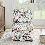 Flannel single dining chair with soft seat cushion and backrest, no armrests, matching pillow can be W487P228749