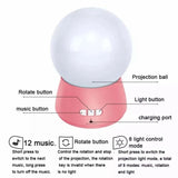 Night Light Projector, 360 Degree Rotation Projector Night Light 76830450