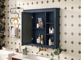 35'' x 27.5'' Medicine Cabinet, Wall Mounted Bathroom Storage Cabinet, Modern Bathroom Wall Cabinet WF322917AAC
