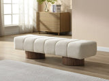 Upholstered Dining Bench for Dining Room, No-Assembly End of Bed Entryway Bench Ottoman for Bedroom N779P271404B