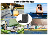 2PCS 17L Vacuum Storage Bags with Rechargeable Air Pump, 70D NylonTPU Waterproof Compression 09432529
