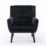 Modern Soft Velvet Material Ergonomics Accent Chair Living Room Chair Bedroom Chair Home Chair With W67639363