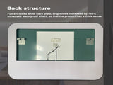 40X32 inch Bathroom Led Classy Vanity Mirror with High Lumen,Black metal frame,Dimmable Touch,Wall W1992121014