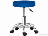 Professional Salon Stool with Spider Base - 8cm Thick Molded Foam, Semi-PU Leather, SGS Certified 74773670