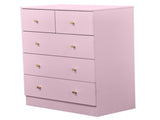 Macaron powder, particleboard with melamine veneer, 66*40*91cm, 32 drawer cabinet, matte gold 03838176
