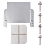 New Jack Plate 4'' Setback Small Engine Jack Plate Fit for Outboard Motors MJ-1-DP 10005922