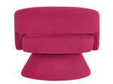 Modern Swivel Barrel Chair, Upholstered Velvet Round Accent Chairs,360 Degree Comfy Swivel Chair W2186P178776
