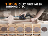 Electric 5mm Random Orbital Sander with Tool Case, Variable Speed Palm Sander with Brushless Motor, T3177P305057