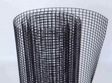 Black Hardware Cloth 5 ft 50 ft, 19 Gauge 1/2 inch Black PVC Vinyl Coated Welded Wire Fence W2286P428280