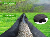 3x100 ft Landscape Fabric Weed Barrier,Non-Woven Garden Weed Block Ground Cover Mat,Permeable 05483537