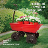 wheelbarrow electric Hassle-free assemble this utility cart's durable steel frame is easy to 91340980