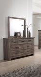 ZNTS Natural Finish Striking Wooden 1pc Dresser Drawers Storage bedroom Furniture B011P193966