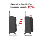 Softside Luggage Expandable 3 Piece Set Suitcase Upright Spinner Softshell Lightweight Luggage 60024277