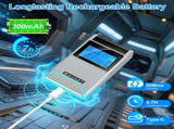 4-Channel Rechargeable TENS Unit with 8 Pads, 48 Modes 4 Programs for Pain Relief, Muscle Training 74054330