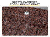 52"x18" Wine Red Awning, Iron Frame, Corrugated Steel Tile Coating 31707554
