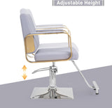 ZNTS Salon Chair Styling Barber Chair, Beauty Salon Spa Equipment with Heavy Duty Hydraulic Pump, 35523575