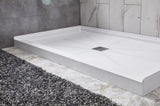 Glasstone shower base SMC solid white finish 6034 W2122P213522