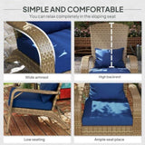 Outdoor Rattan Fire Pit Chairs 73151139